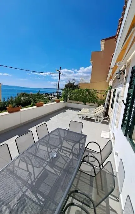 Apartment Mario-50M From The Beach,Terrace With Sea View! Split Croatia